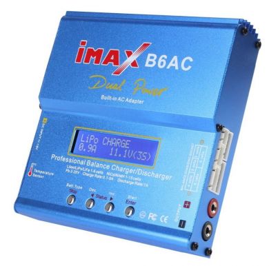 IMAX B6AC 1-6S Multifunctional Professional Balance Charger/Discharger with Built-in AC Adaptor and Output 1A / 5W